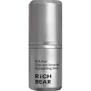 Rich Bear清透灵动高光棒水光肌修容棒自然提亮细闪阴影腮红平价