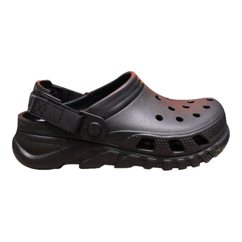 crocs涡轮厚底沙滩洞洞鞋