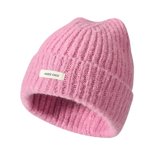 帽子女士冬高级感可爱洋气显脸小护耳帽毛线帽大头围加厚2025新款