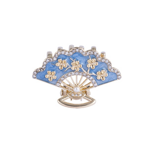 摇花扇~新中式仙气抓夹半扎发小夹子 古风高级感后脑勺迷你鲨鱼夹