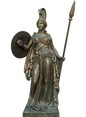 守护女神别墅玻璃钢雕塑定制欧式