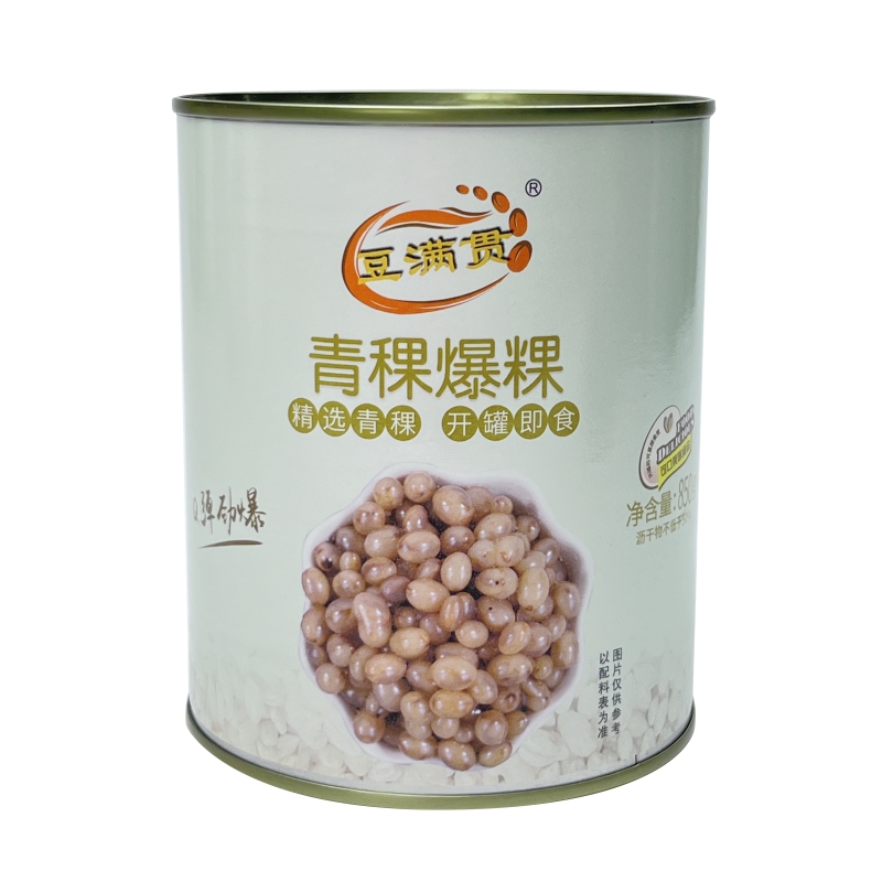 豆满贯青稞爆粿罐头燕麦薏米黑糯米马蹄爆爆珠甜品奶茶店原料配料