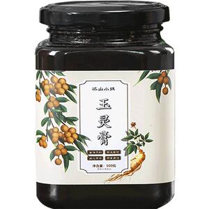 人参玉灵膏正品官方旗舰店气血双补非北京同仁堂桂圆龙眼肉林500g