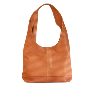 葱木 法式慵懒松弛感穿搭 植鞣皮极简hobo包小众腋下包通勤托特包