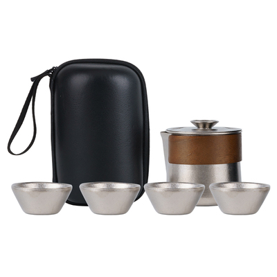 榜盛纯钛户外旅行茶具快客杯