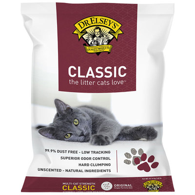 埃尔西博士除臭低尘膨润土猫砂