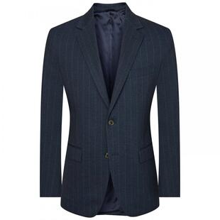 报喜鸟秋季新款男士商务休闲运动西服上衣修身外套百搭便西单西男