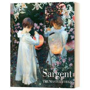 萨金特画册 名画作品集 进口艺术 SARGENT 美国艺术家 肖像画领军人物 大师画册油画作品集Rizzoli