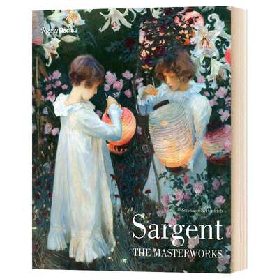 萨金特画册 名画作品集 进口艺术 SARGENT 美国艺术家 肖像画领军人物 大师画册油画作品集Rizzoli