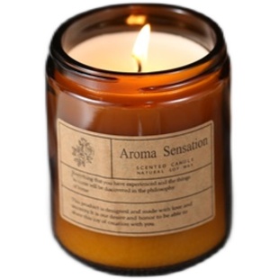 香薰蜡烛檀迷雾森林薰衣草白茶晚香玉茉莉驱防蚊香茅玫瑰栀子橙花