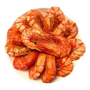 烤虾干即食特大九节虾海鲜干减低年货脂孕妇解馋零食休闲小吃食品