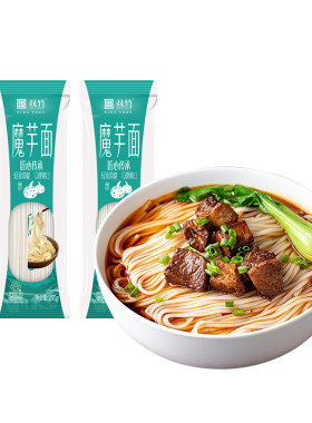 十堰竹溪双竹魔芋面条3kg礼盒装