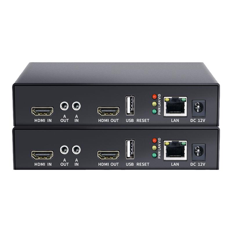 4K高清解码 HDMI编码器USB/HDMI转ONVIF音频对讲GB28181/iptv海康