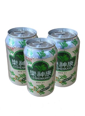 南阳桐柏乐神康樂神康310ml2罐装箱装饮料植物型汽水饮品河南特产