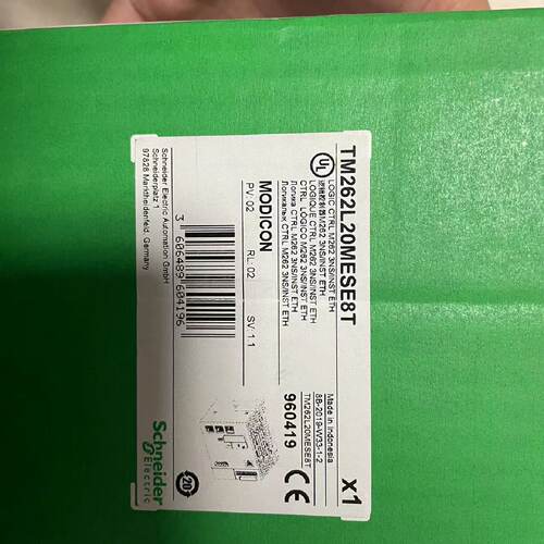 议价施耐德逻辑控制器TM262L20MESE8T TSX3721101全新原装