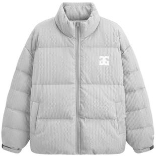 GXG男装 2023年冬季款潮流宽松休闲加厚保暖立领男士羽绒服男