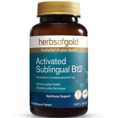 HerbsofGold甲钴胺修复营养神经维生素B族b12中老年手脚麻和丽康