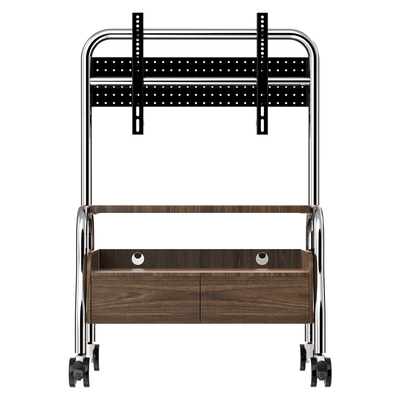 电视可移动支架客厅会议室通用简约型推车小米TCL65/75寸落地挂架