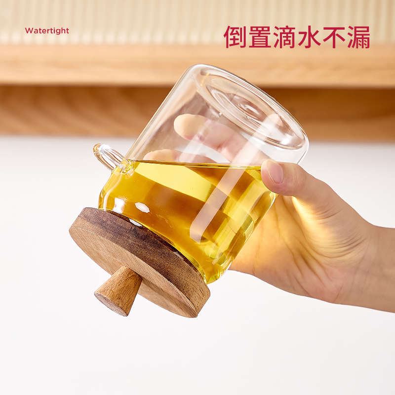 糖罐白糖保存咖啡豆粉家用密封储物罐装冰糖收纳放食品级玻璃罐子