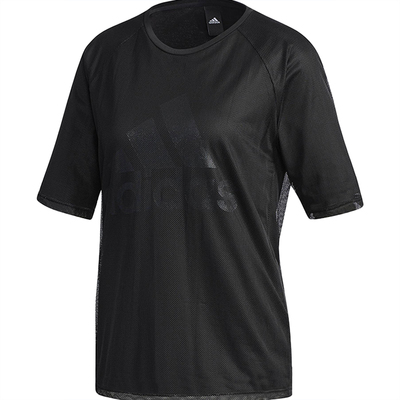 Adidas/阿迪达斯正品夏季新款女子透气圆领休闲运动短袖T恤DT2529