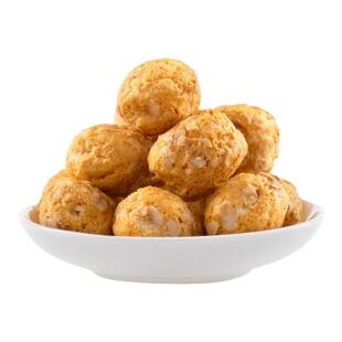 欢囍甜泡芙膨化食品泡芙球网红零食小饼干点心办公室休闲小吃