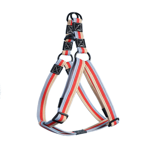 狗狗牵引绳帆布狗绳中型犬背心式宠物狗胸背带小泰迪大金毛萨摩耶