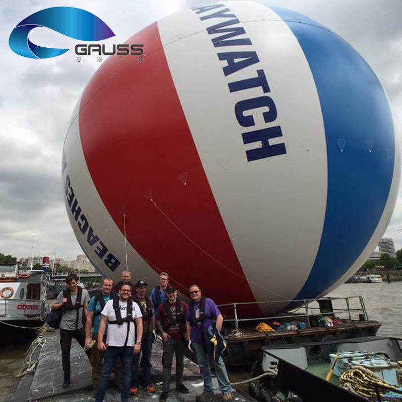 定制户外大型充气沙滩球气模广告宣传水上乐园漂浮圆球篮球足球模