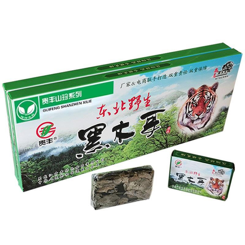压缩盒装黑木耳黑龙江贵丰