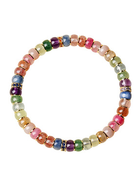 宫里上新精品糖果色多宝水晶手链