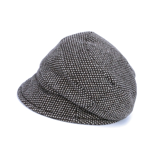 MARJAKURKI玛丽亚古琦法式羊毛报童帽黑色贝雷帽画家帽子女秋冬季