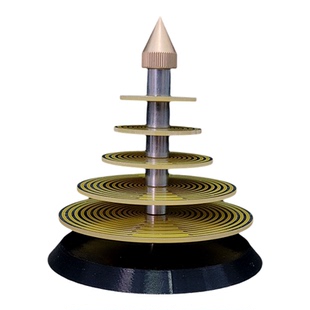 MWO偏振盘水晶充能净化消磁炁场发生器电磁MWO多频共振仪跨境爆款