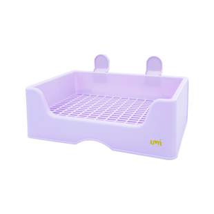 Umi兔子厕所大号防喷尿紫色高颜值兔兔便盆宠物荷兰猪防掀翻托盘