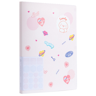 得力孕检收纳册孕妈孕妇产检资料收纳袋档案册装b超A4文件夹透明插页多层孕期检查报告单收纳宝宝怀孕记录册