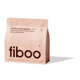 fiboo她练爆料超模代餐奶昔粉膳食纤维高蛋白饱腹早晚餐营养轻食