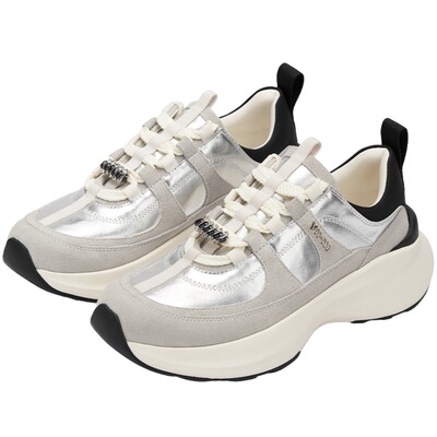 73hours轻便厚底增高老爹鞋