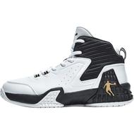 乔丹皮面加绒篮球鞋保暖