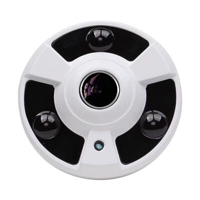 800万全景摄像头鱼眼360度广角有线POE网络无死角室内监控HK协议