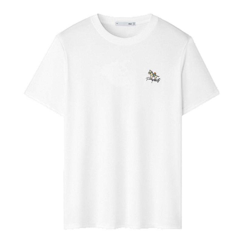 【曾舜晞同款】海澜之家马年短袖T恤26夏新款凉感吸湿速干上衣男