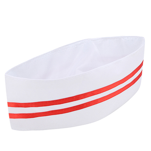 厨师帽子男厨师工作帽白色蘑菇帽餐饮布帽饭店食品帽厂回族帽圆帽