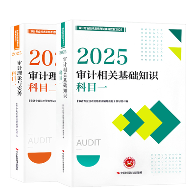 送网课2025中级审计师教材全2本审计理论与实务审计相关基础知识审计师初级2025网课审计师中级教材初级审计师2025教材