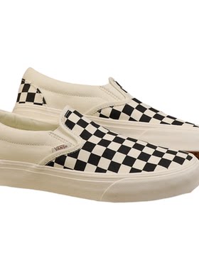 VANS休闲通用低帮棋盘格帆布鞋