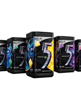 five40g*6瓶弹力无糖口香糖