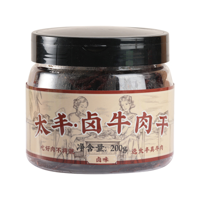 太丰食品卤味牛肉干200g