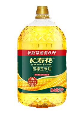 长寿花玉米油6L*1桶装