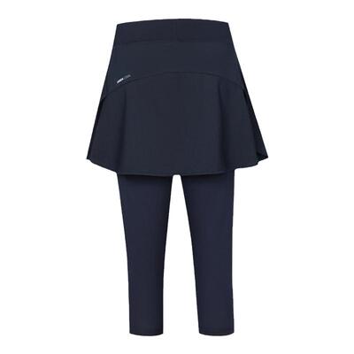 速干运动假两件薄款健身跑步裤裙