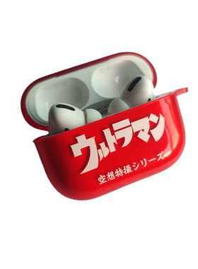奥特曼空想特摄周边创意适用Airpodspro3代无线耳机软壳保护套日系二代透明发光软耳机套Pro2荧光壳彩色