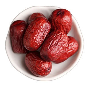 新枣新疆红枣特级若羌灰枣500g一级大枣煮粥零食送人礼盒装红枣