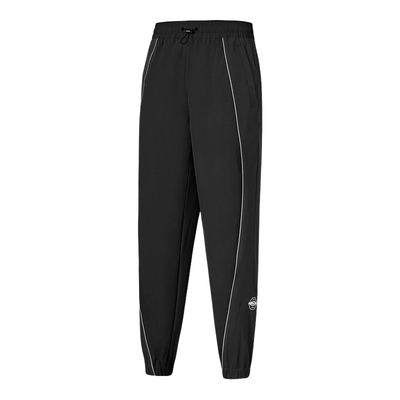 Skechers斯凯奇男防泼水防风宽松梭织运动休闲长裤 P424M085/0018