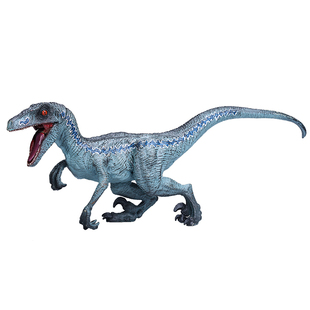 仿真实心恐龙模型玩具迅猛龙布鲁伶盗龙快盗龙速龙儿童男孩礼物