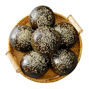 禾念牛奶黄油墨鱼汁汉堡包迷你儿童营养早餐面包家用半成品汉堡胚